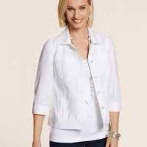 Chico’s linen jacket